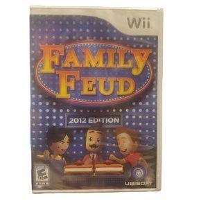 Family Feud 2012 Edition Nintendo Wii Brand New Factory Sealed